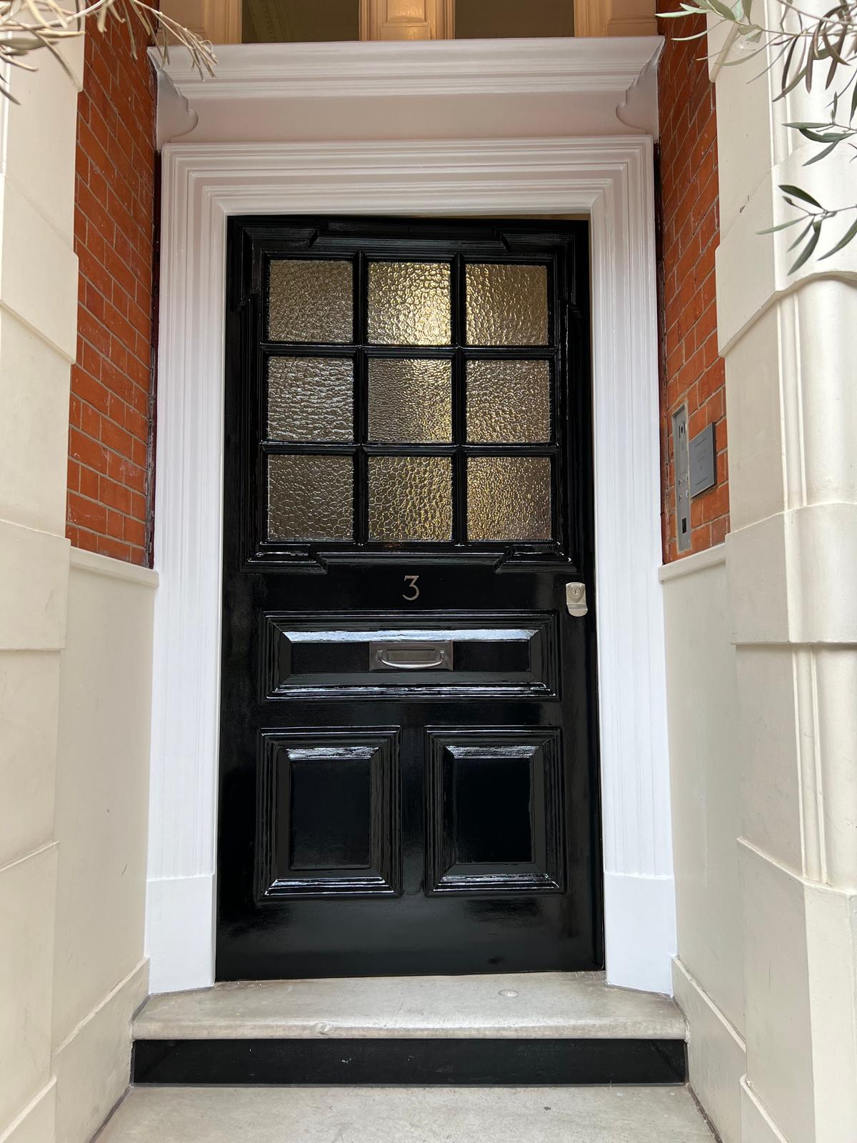 Classic front door restoration